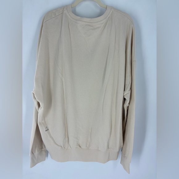 ELEVENPARIS Mens Sweatshirt Rich Kids From Paris Beige Long Sleeve Cotton 2XL - Picture 5 of 8